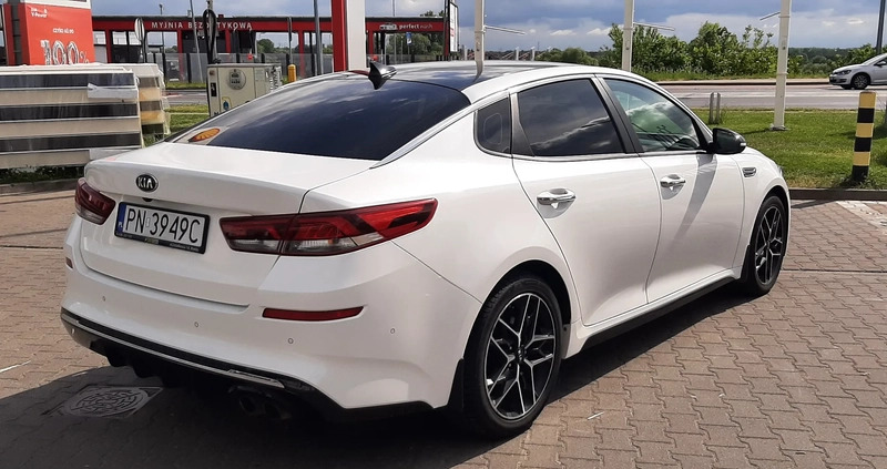 Kia Optima cena 104900 przebieg: 89359, rok produkcji 2019 z Konin małe 121